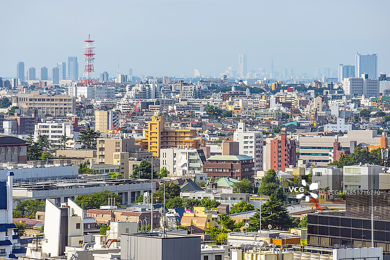 日本城市天际线图片素材