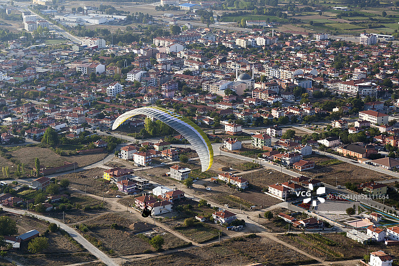 跳伞飞行图片素材
