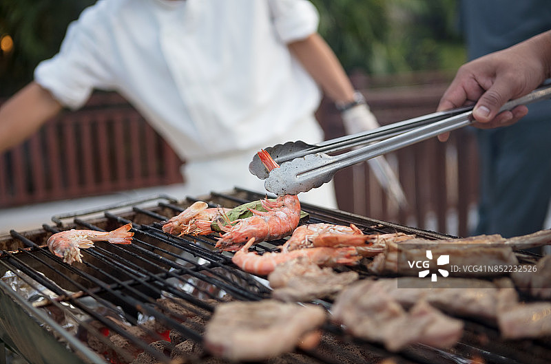烧烤海鲜图片素材