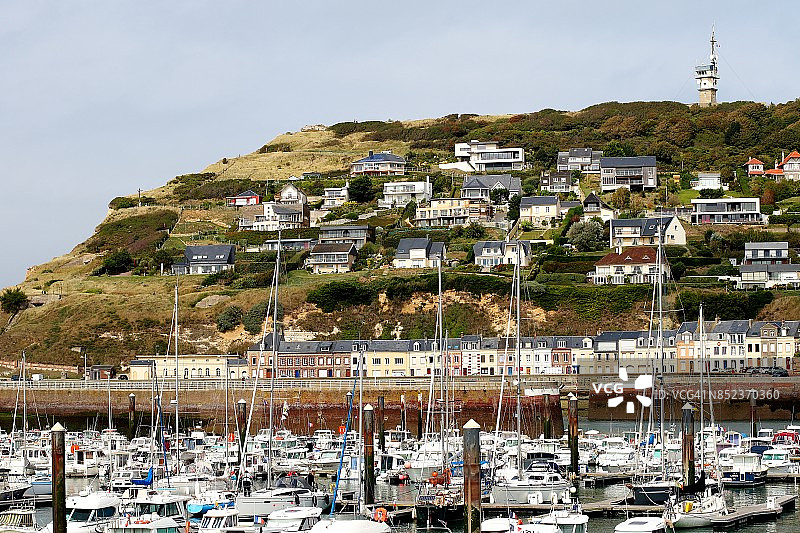 法国雪花石膏海岸图片素材