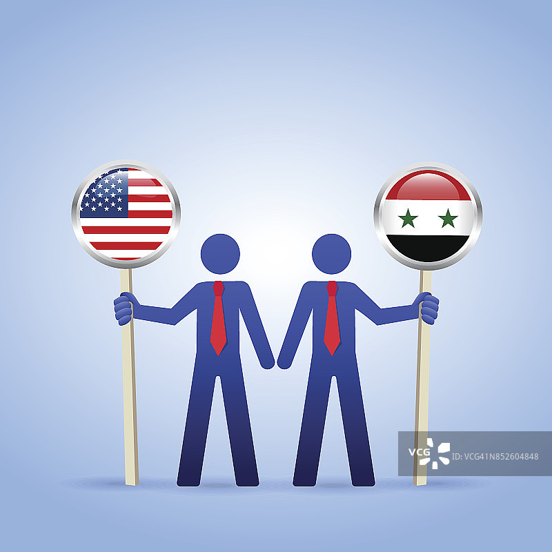 美国叙利亚图片素材