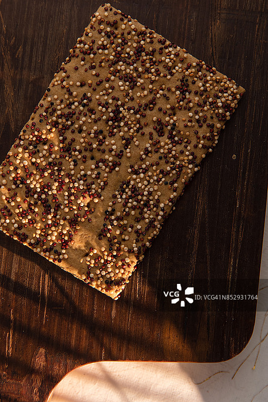 藜麦黑麦饼干图片素材