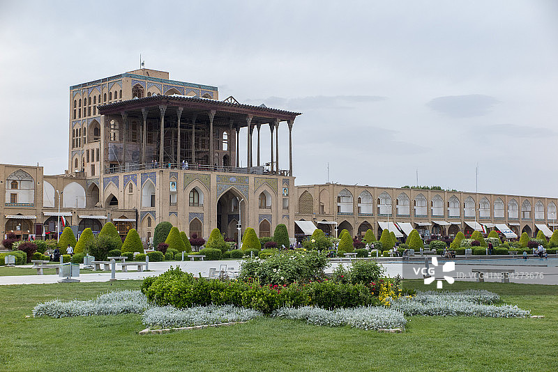 伊朗伊斯法罕阿里卡普大厦图片素材