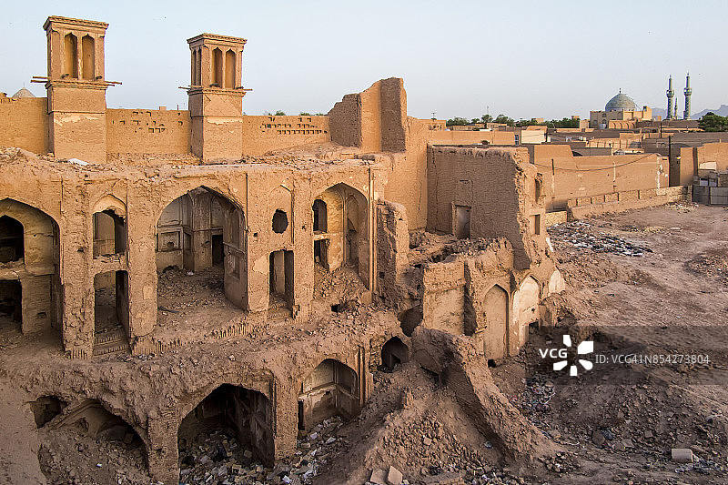 伊朗亚兹德街景图片素材