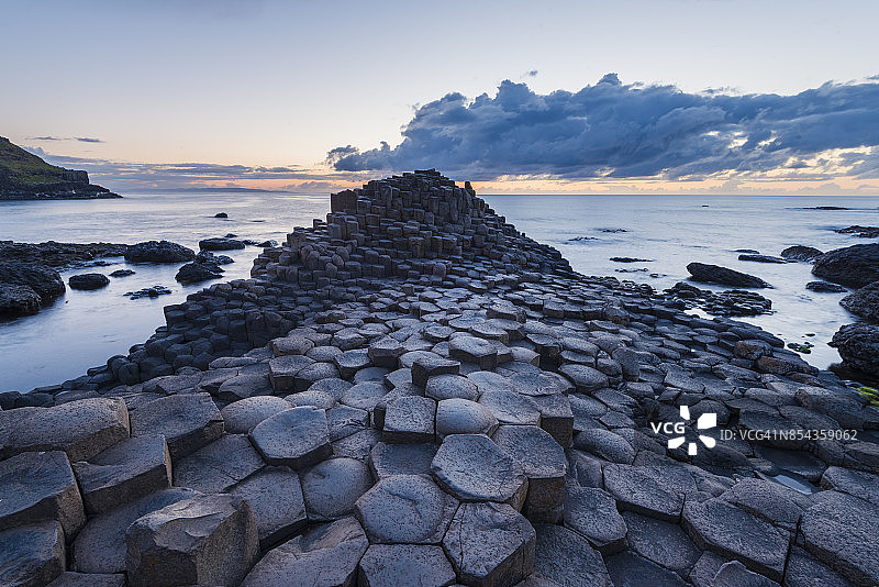 北爱尔兰巨人堤道图片素材