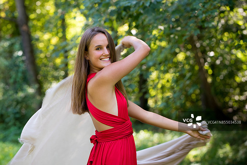 自然中的舞蹈图片素材