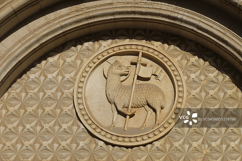 耶路撒冷老城的基督教建筑图片素材