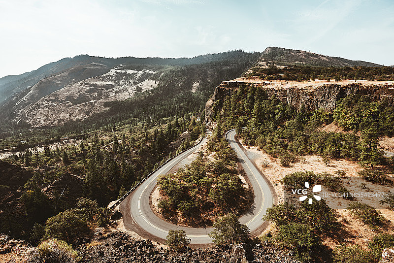 美国罗威纳山脊公路图片素材