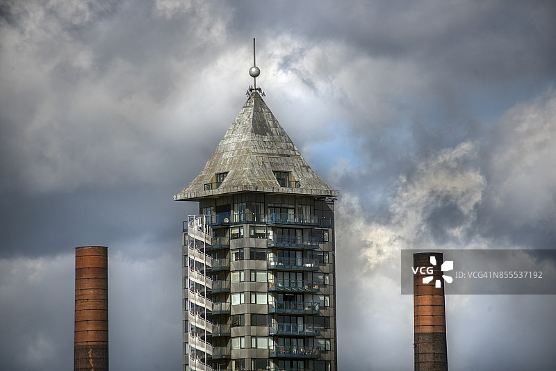 切尔西海滨城市风光图片素材