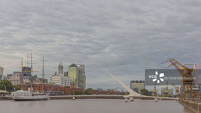 阿根廷布宜诺斯艾利斯马德罗港图片素材