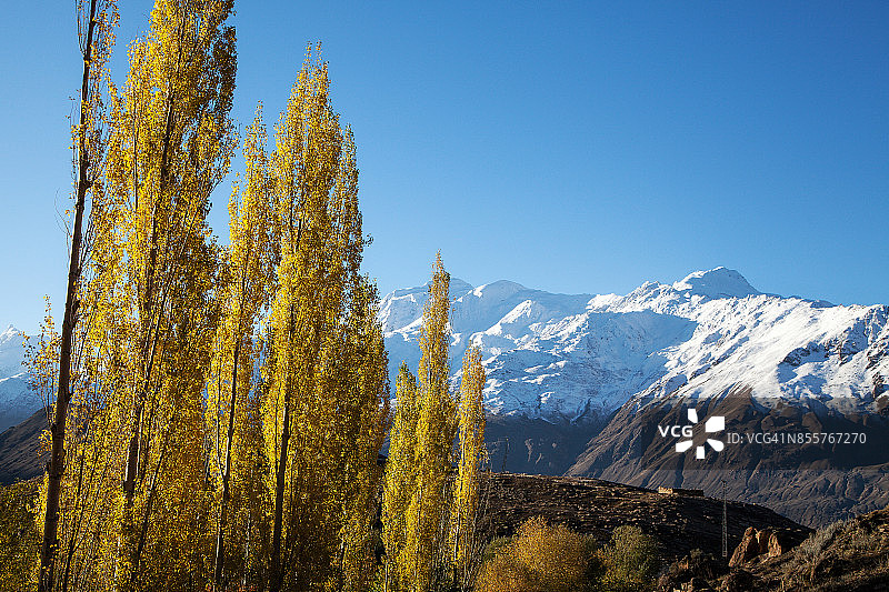 巴基斯坦的秋天图片素材