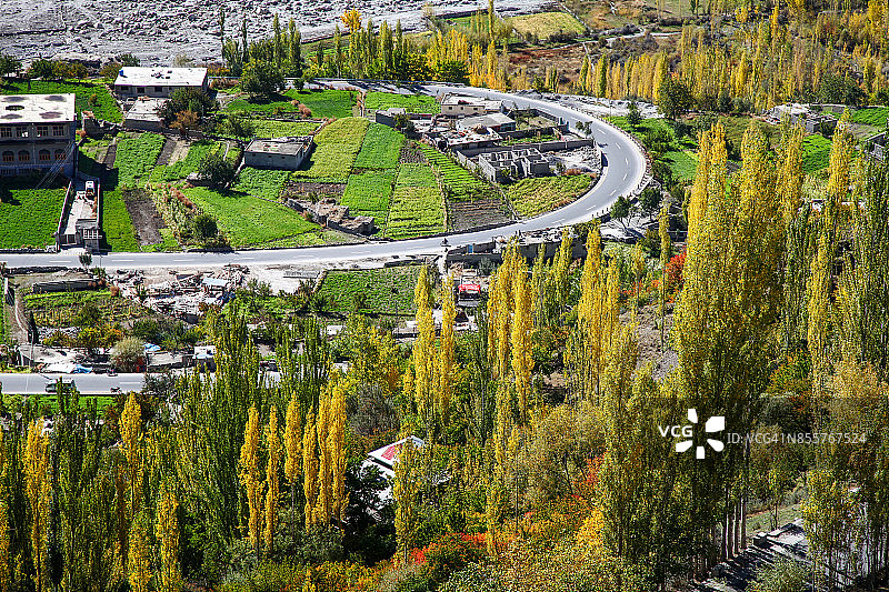巴基斯坦的秋天图片素材