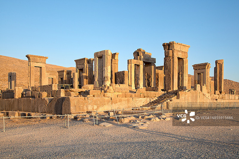 波斯波利斯：波斯帝国古都，伊朗图片素材