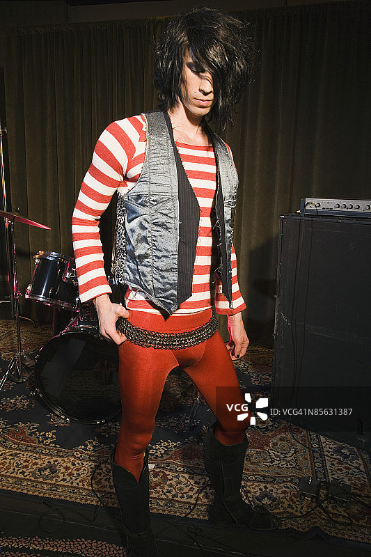 录音棚中的音乐家图片素材