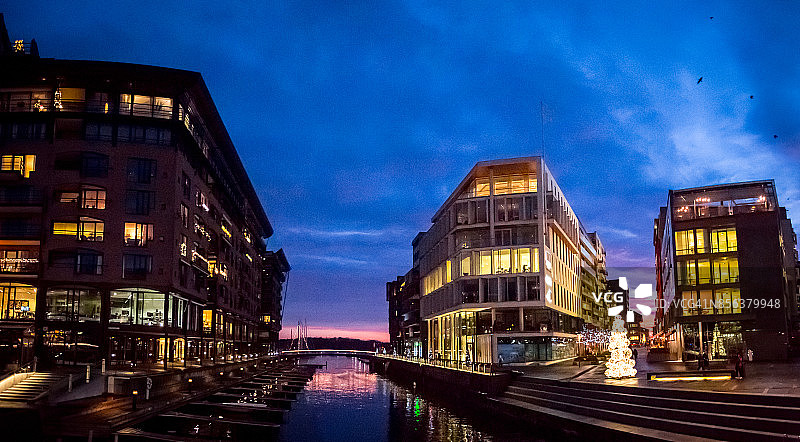 奥斯陆滨水区图片素材