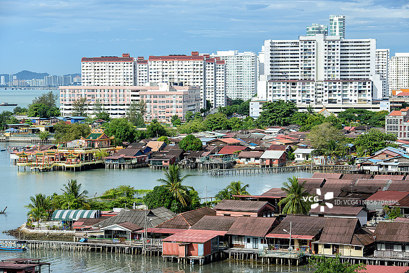 槟城姓氏桥图片素材