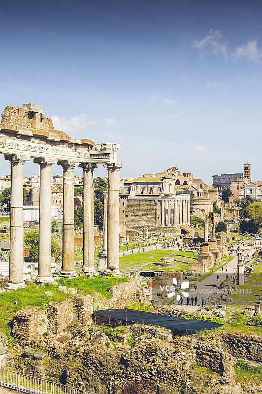 古罗马广场，意大利罗马图片素材