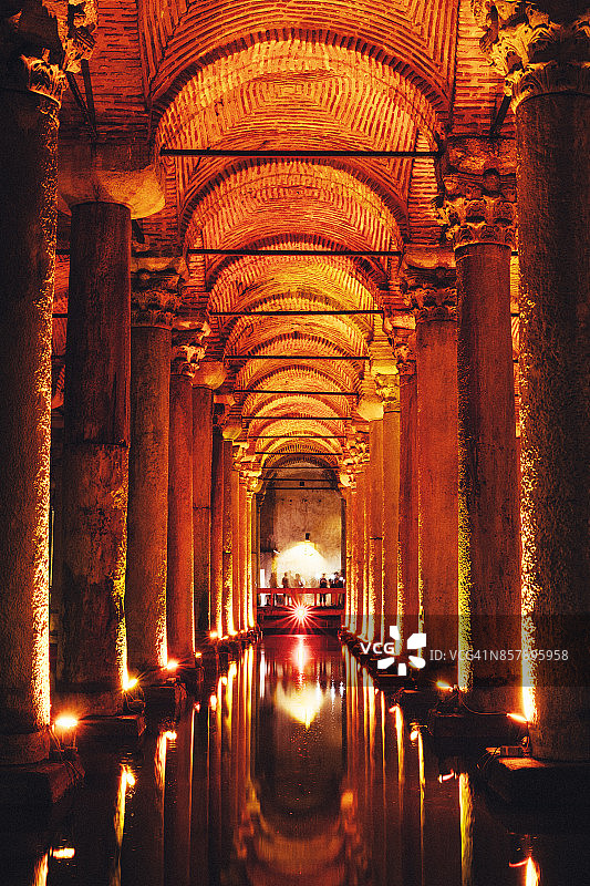 伊斯坦布尔地下水宫图片素材