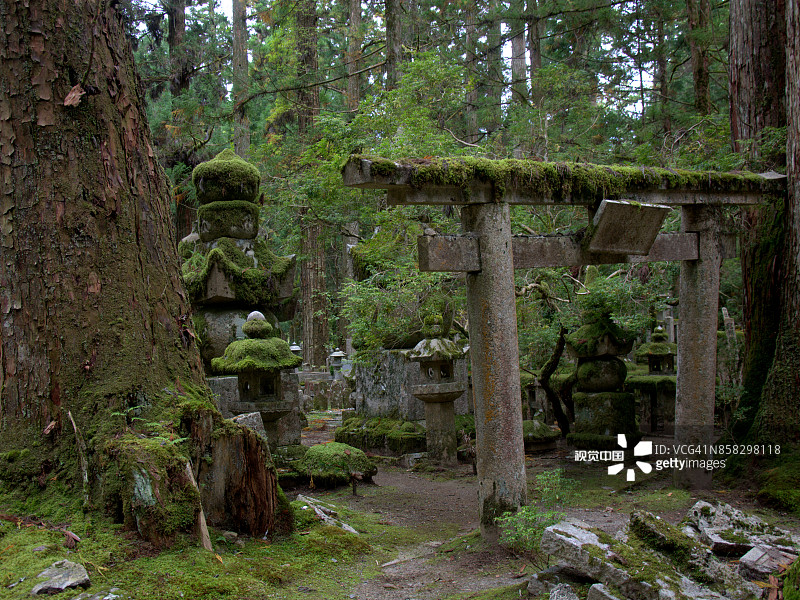 高野山奥之院图片素材