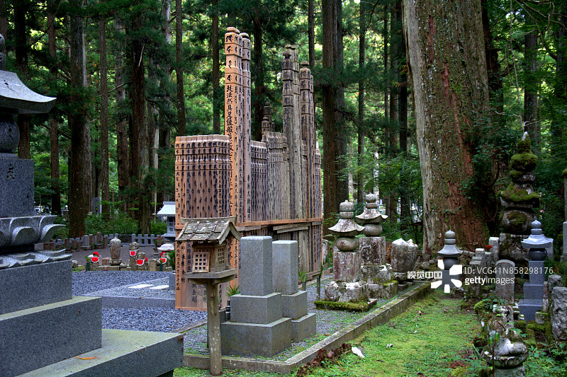 高野山奥之院图片素材