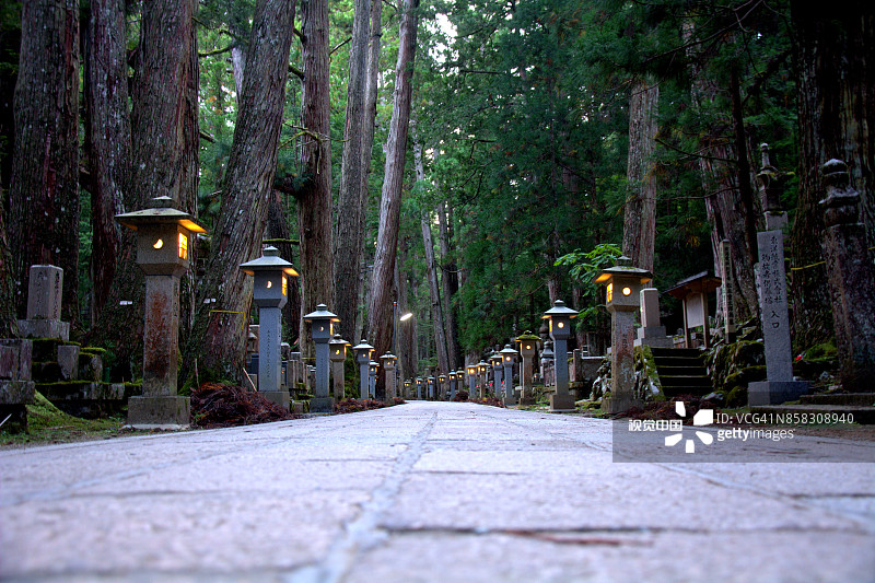 高野山奥之院图片素材