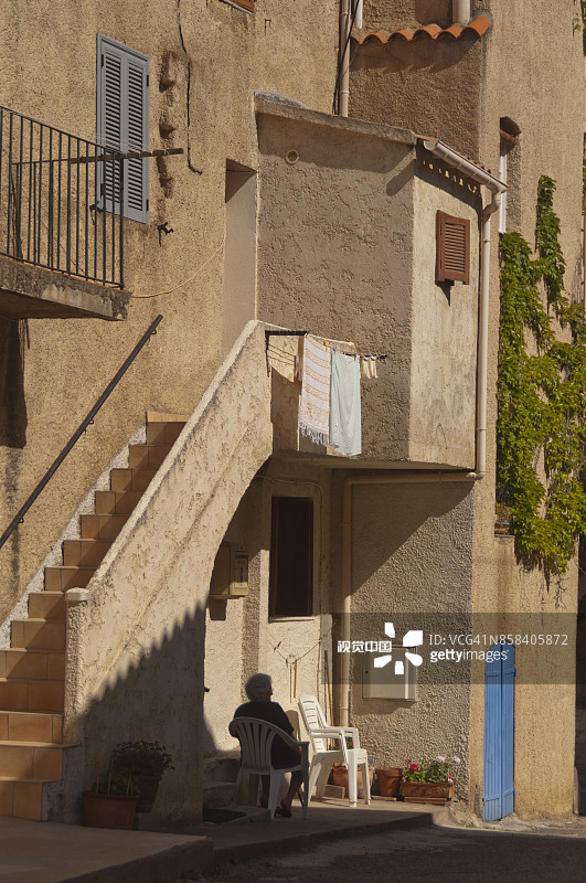 蒙特马焦雷街景图片素材