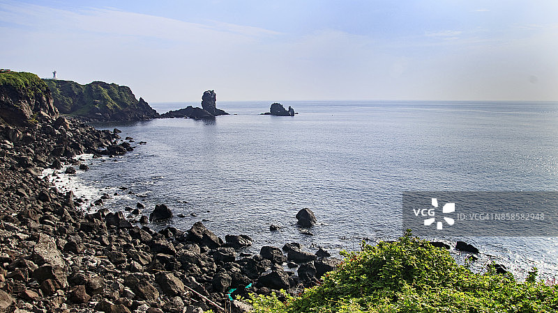 济州岛涉地岬风景图片素材