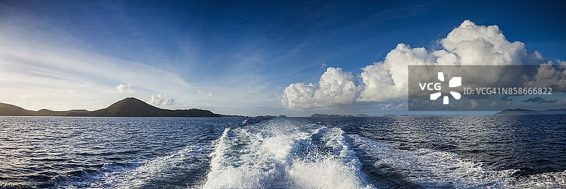 英属维尔京群岛阿内加达岛外部景观图片素材