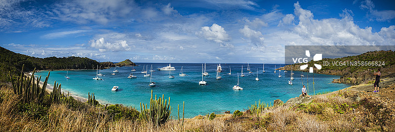 法属西印度群岛圣巴泰勒米岛外部景观图片素材