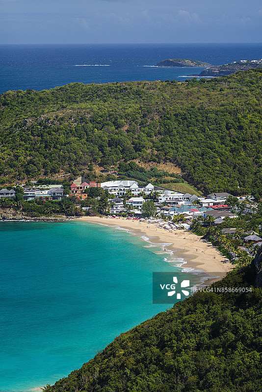 法属西印度群岛圣巴泰勒米岛外部景观图片素材
