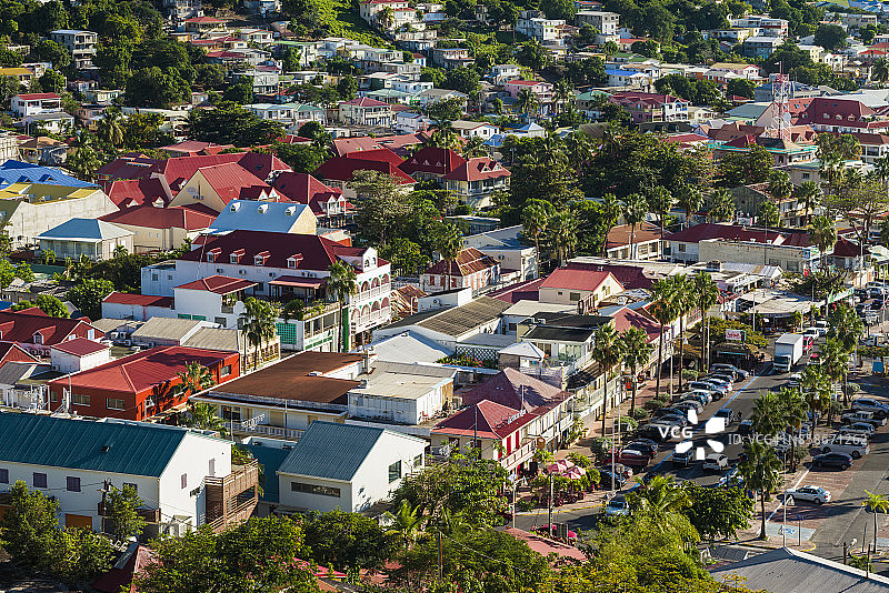 法属西印度群岛圣马丁岛外观图片素材