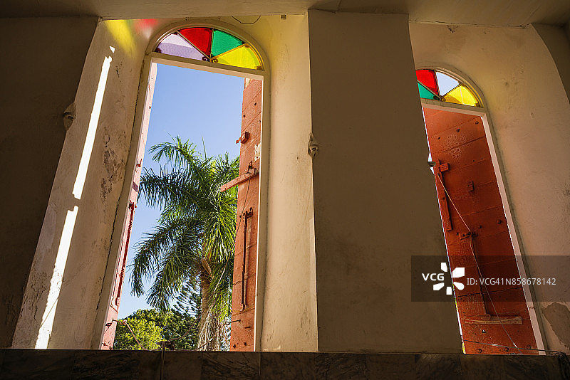 美属维尔京群岛，圣托马斯岛，细节图片素材