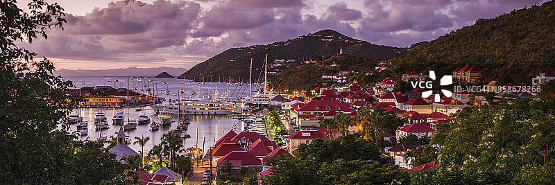 法属西印度群岛圣巴泰勒米岛外部景观图片素材