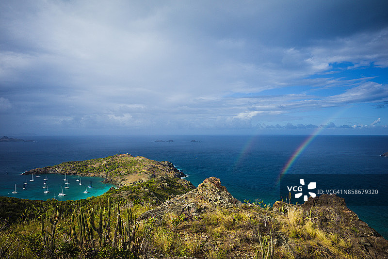 法属西印度群岛圣巴泰勒米岛外部景观图片素材
