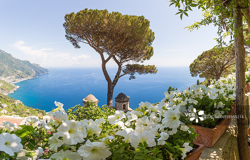 拉韦洛，阿马尔菲海岸，索伦托图片素材