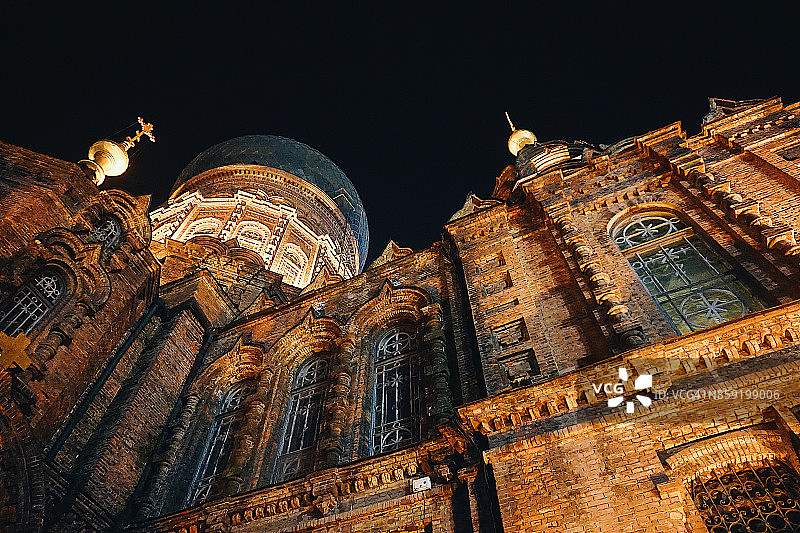 哈尔滨圣索菲亚大教堂图片素材