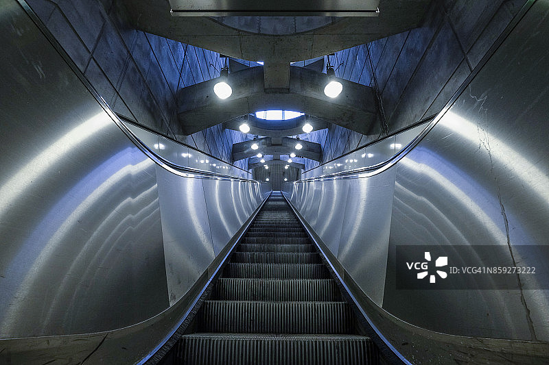 扶梯对称之美图片素材