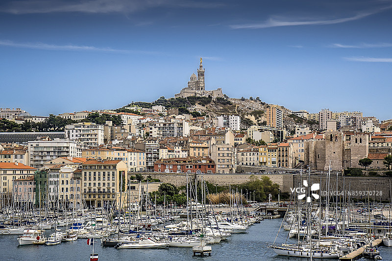 法国马赛港图片素材