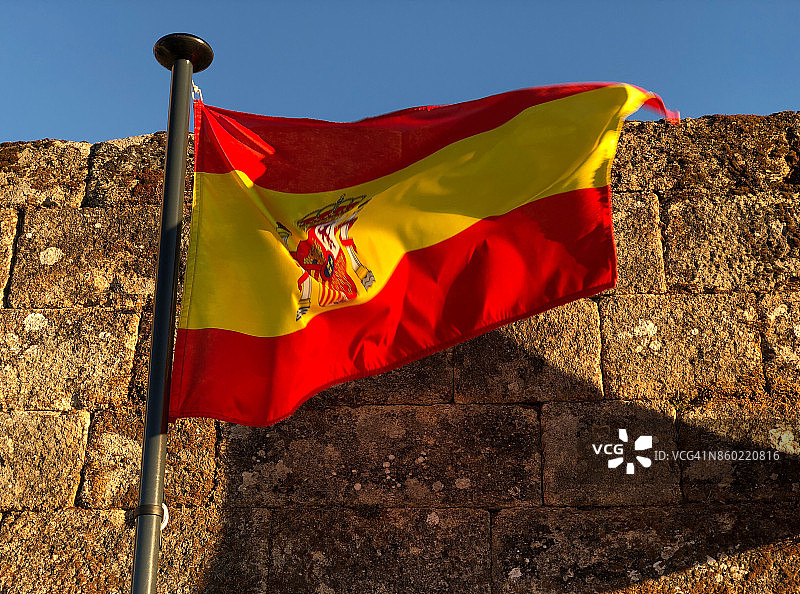 西班牙国旗图片素材