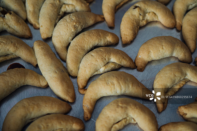 迷你苹果派和饼干图片素材