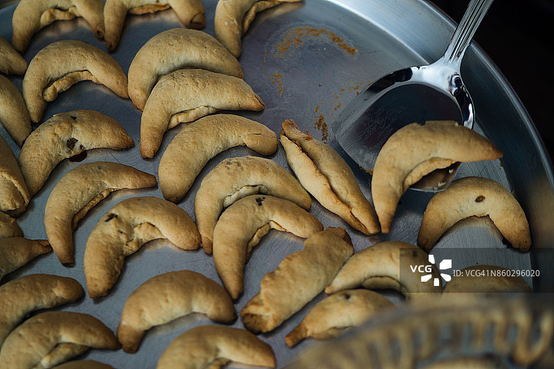 迷你苹果派和饼干图片素材