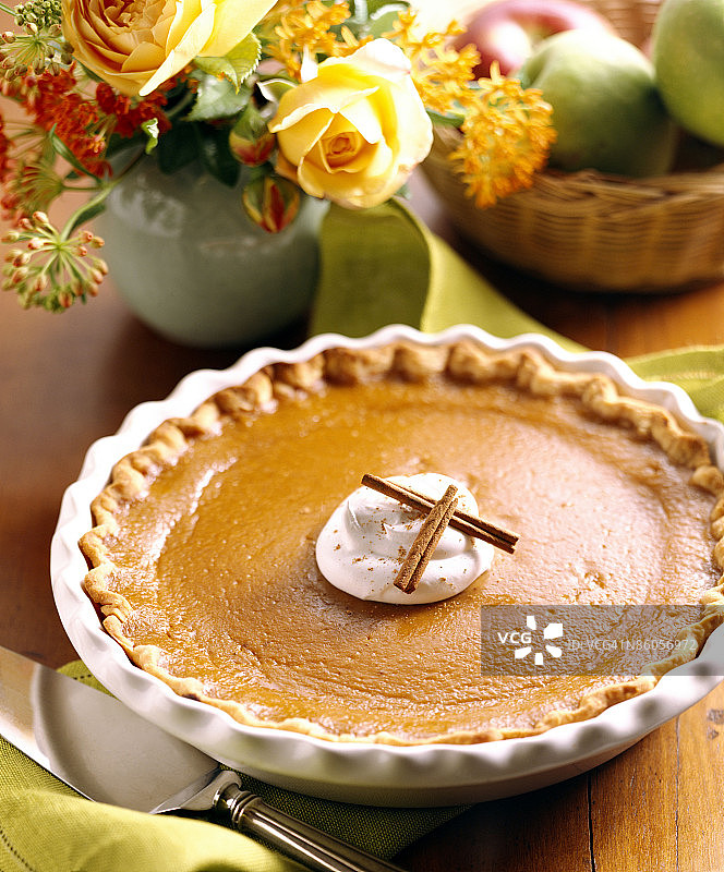 南瓜派图片素材