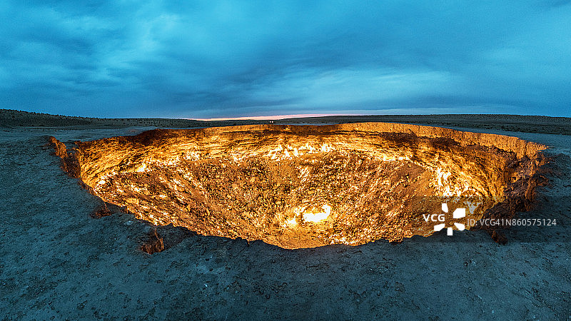 土库曼斯坦地狱之门图片素材