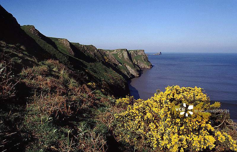 罗斯里半岛海岸线图片素材