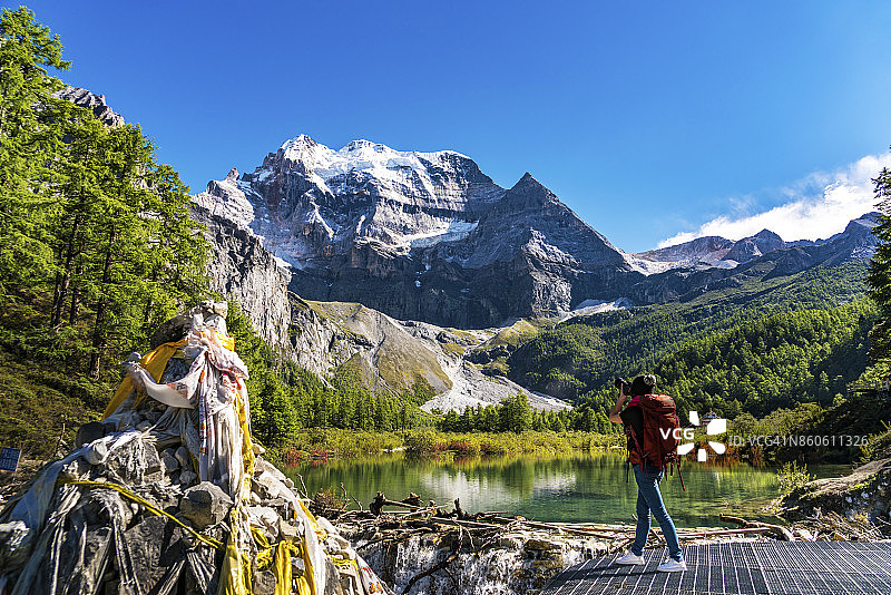 国家公园徒步图片素材