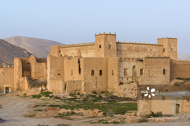 塔里乌因城堡，摩洛哥图片素材