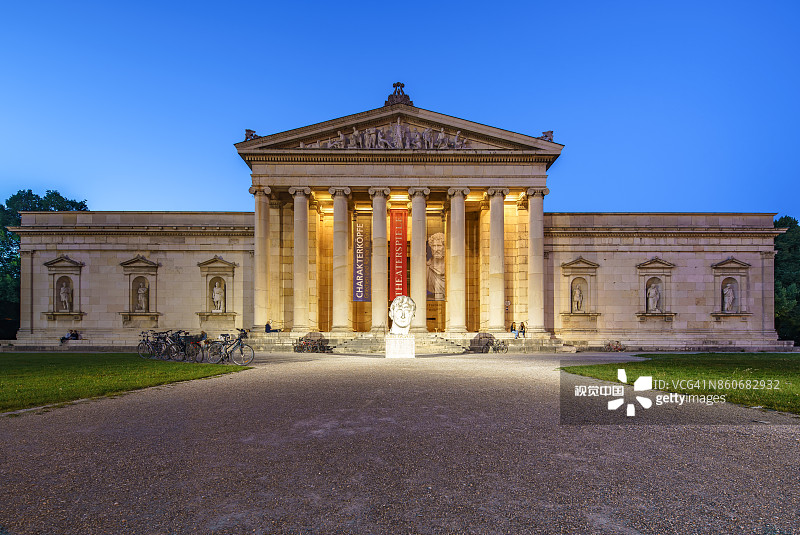 格吕普特克博物馆，慕尼黑图片素材