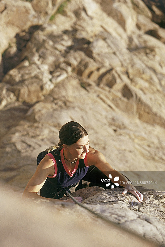攀岩者图片素材