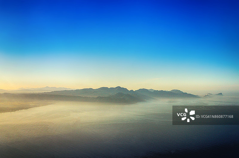 南非开普敦大西洋鸟瞰图图片素材