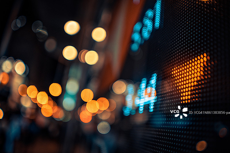 金融股市数据图片素材